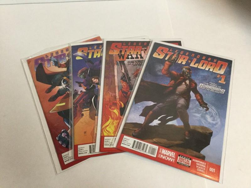 Legendary Star Lord 1-4 Lot Set Run Nm Near Mint Marvel Comics A10