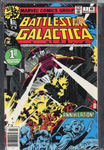 Battlestar Galactica #1 (1979) Battlestar Galactica