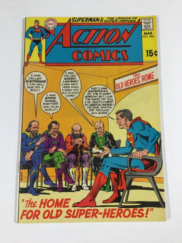 Action Comics 386 6.0 Fn Fine  Superman Dc Bronze Age