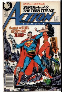 Action Comics #584 (1987) Teen Titans