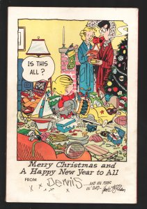Dennis The Menace Giant Christmas Special #3  1956 - Pines  -VG+ - Comic Book