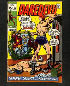 Daredevil #68  1st Kragg! Phoenix The Fighter!