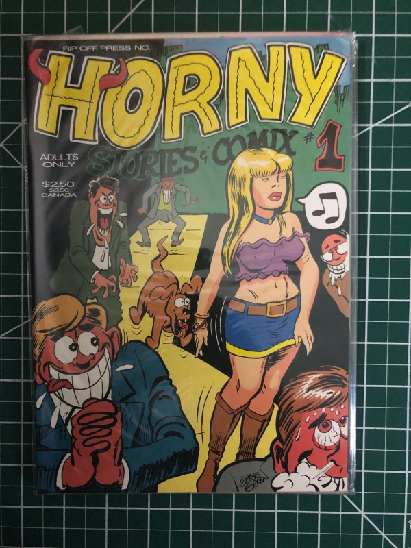 Horny Stories and Comix #1, 2, 3, 4 (1991) complete set.