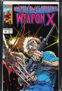 Marvel Comics Presents #81 Direct Edition (1991) Wolverine