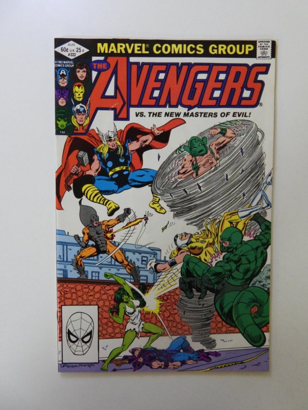 The Avengers #222 (1982) FN- condition