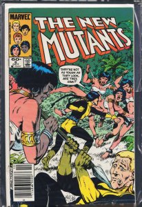 The New Mutants #8 (1983) New Mutants [Key Issue]