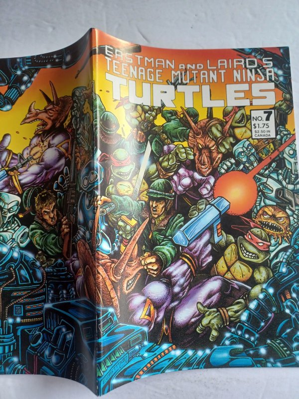 Teenage Mutant Ninja Turtles #7 - TMNT - Mirage - 1986 - VF/NM