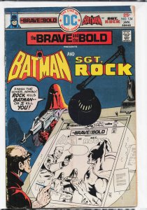 The Brave and the Bold #124 (1976) Sgt. Rock