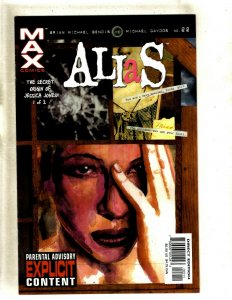 Lot Of 7 Alias Marvel MAX Comic Books # 22 23 24 25 26 27 28 Brian Bendis RP6