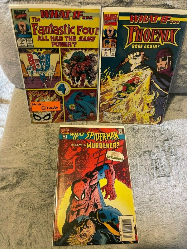 Lot of 3 What If...Marvel Comics #11 33 72 