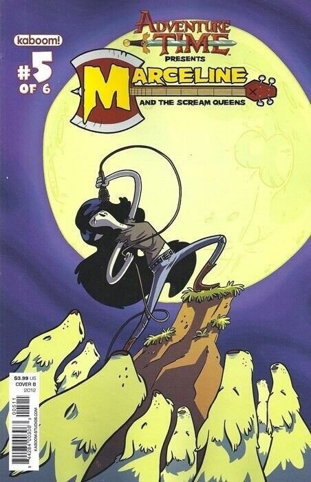 ADVENTURE TIME MARCELINE AND THE SCREAM QUEENS #5 COVERS A-D FULL SET NM.