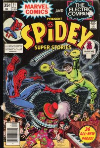 Spidey Super Stories #21 (1977) Spider-Man