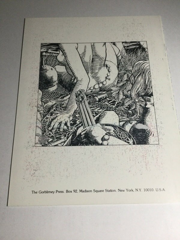 The Gorblimey Press Catalogue 1975-76 A Retrospective Nm Near Mint