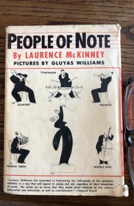 People of note by McKinney, 1953, 63p Hard back with DJ