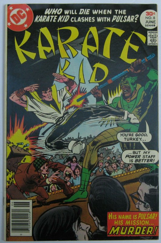 Karate Kid #8 (May-Jun 1977, DC), VFN condition (8.0), Princess Projectra cameo
