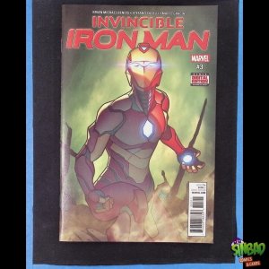 Invincible Iron Man, Vol. 3 3A 1st app. of Riri Williams as Iron Heart