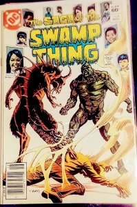 The Saga of Swamp Thing #4 Newsstand Edition (1982)