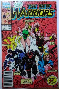 The New Warriors #1 (1990) Newsstand Edition