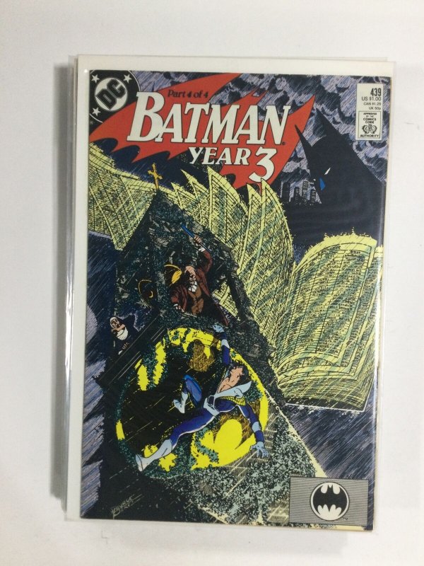 Batman #439 (1989) VF3B127 VERY FINE VF 8.0