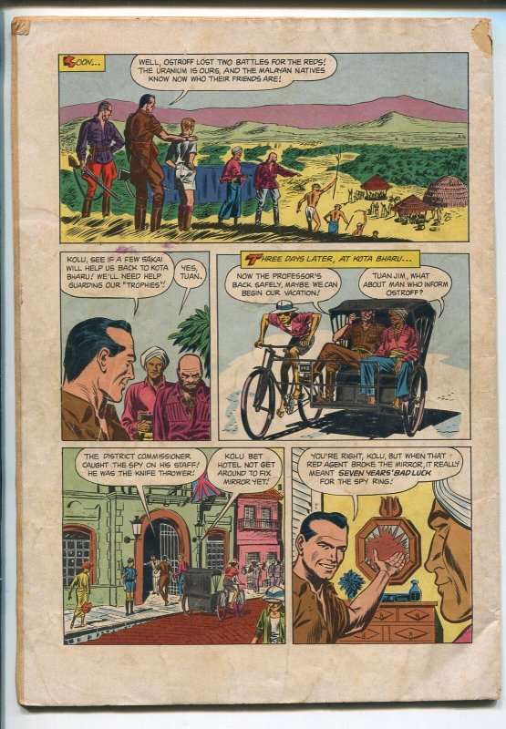JUNGLE JIM-Four Color Comics #490 1953-1st issue-TIGER COVER- G/VG
