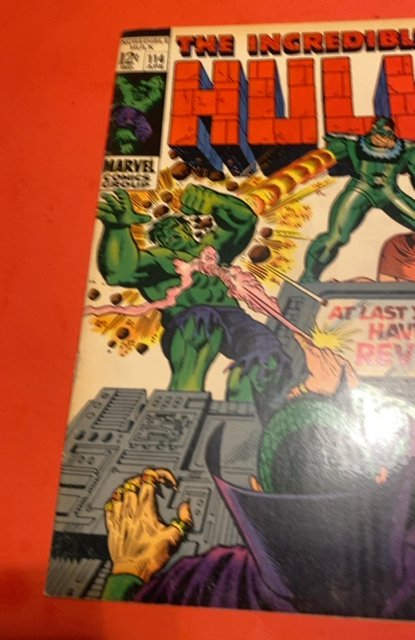 The Incredible Hulk #114 (1969)vs the Mandarin