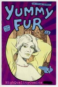 YUMMY FUR #22, VF, Chester Brown, Vortex, 1986, Underground, more in store