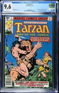 Tarzan #1 1977 Marvel Comics CGC 9.6 White Pages 007