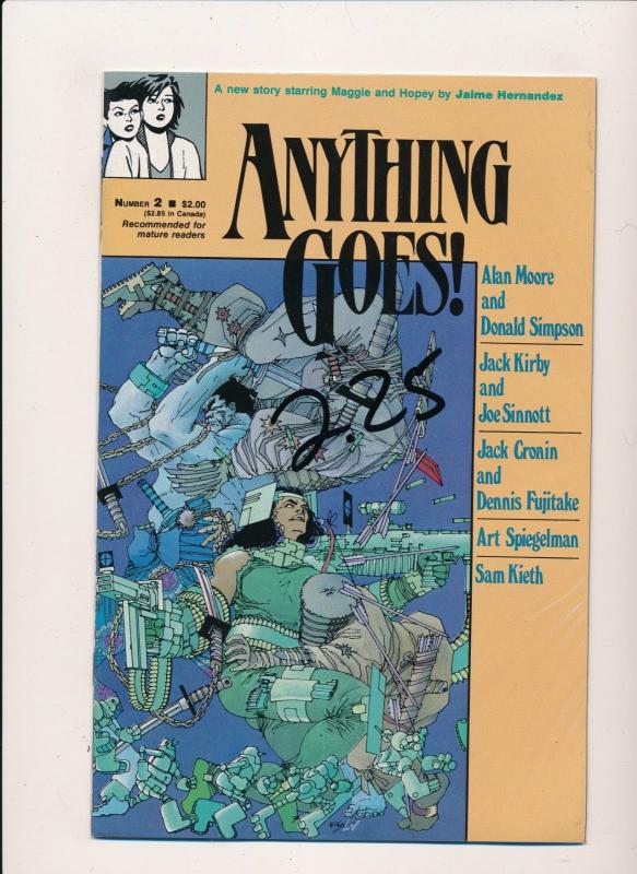 Fantagraphics LOT ANYTHING GOES #1-4  FINE/VERY FINE (HX764)