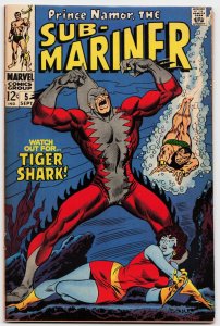 Sub-Mariner #5 (1968) Namor the Sub-Mariner [Key Issue]