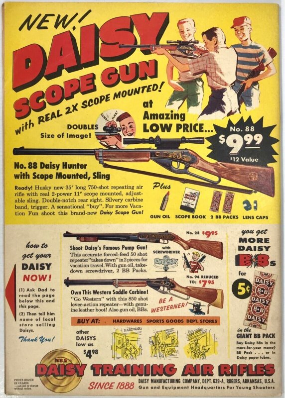 DAFFY DUCK Comic 18 — Looney Tunes Warner Bros.  — 1959 Dell Comics 36 Pages VG+ 