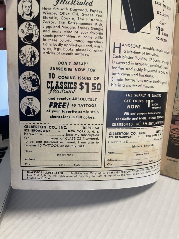 Classics Illustrated Les Miserables #9 