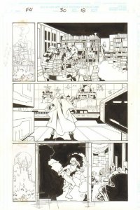 Fantastic Four #30 p.18 - Dr. Doom App - 2000 art by Salvador Larroca  