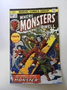Where Monsters Dwell #32 (1974) FN+ condition