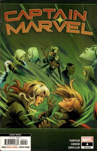 Captain Marvel #4 Second Print Cover (2019) Captain Marvel