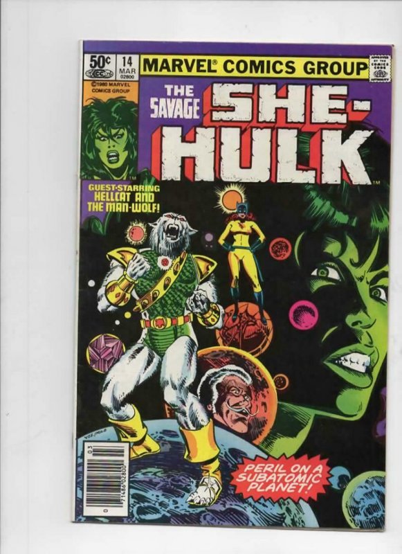 SHE-HULK #12 13 14, FN+, 3 issues in all, 1980 1 more Marvel in store