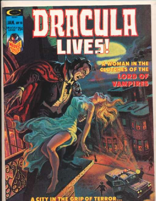 Dracula Lives! #10, VF+ (Actual scan)