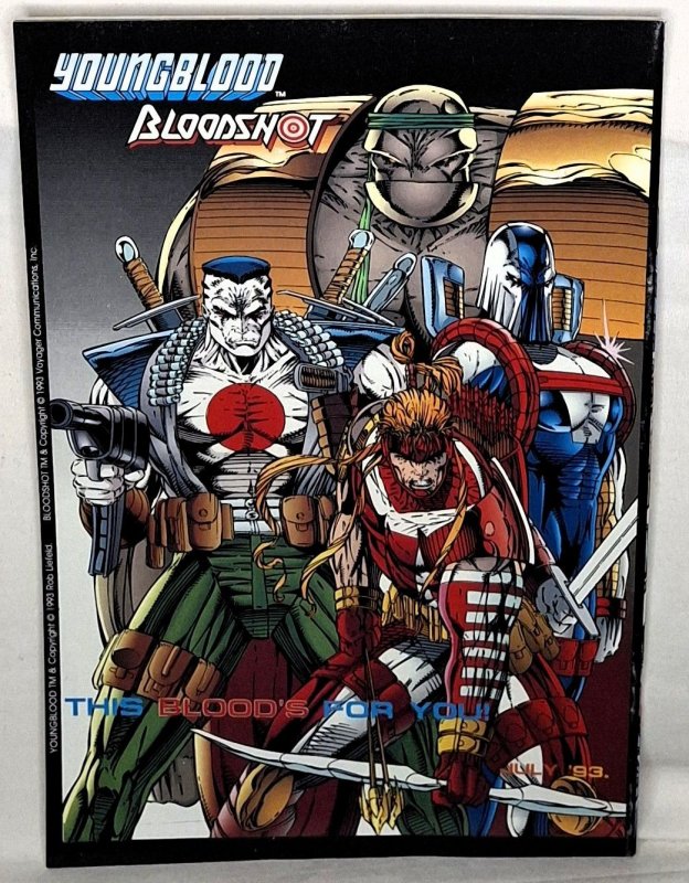 Youngblood #4 (1993) Rob Liefeld Image Comics                            EB0824
