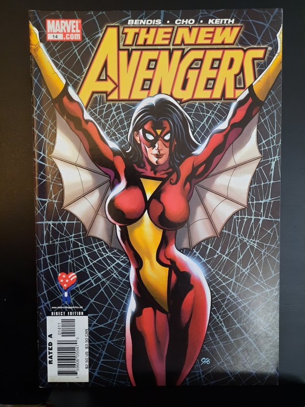 New Avengers #14 Direct Edition (2006) VF