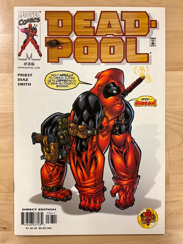 Deadpool #36 Direct Edition (2000)