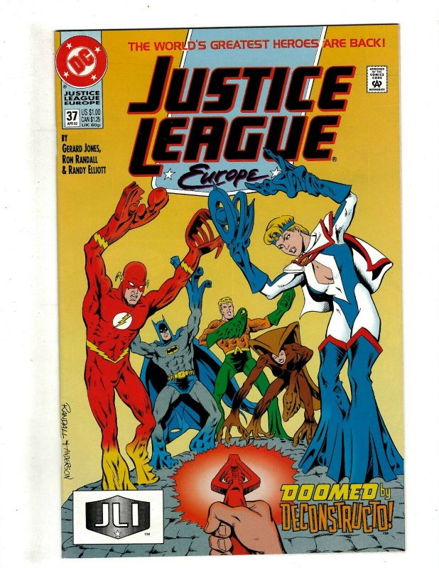 12 Justice League Europe DC Comics # 26 27 28 29 30 31 32 33 34 35 36 37 HG2