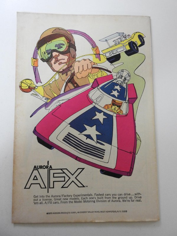 Secret Origins #1 (1973) FN Condition ink interior fc