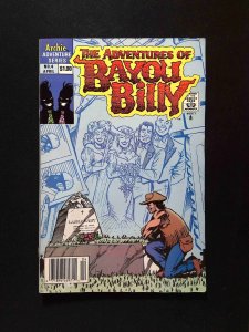 Adventures of Bayou Billy #4  Archie Comics 1990 VG+ Newsstand