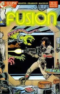 FUSION #10, VF/NM, Barnes, Eclipse, 1987 1988, more in store