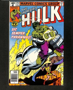 Incredible Hulk (1962) #242 Newsstand Variant