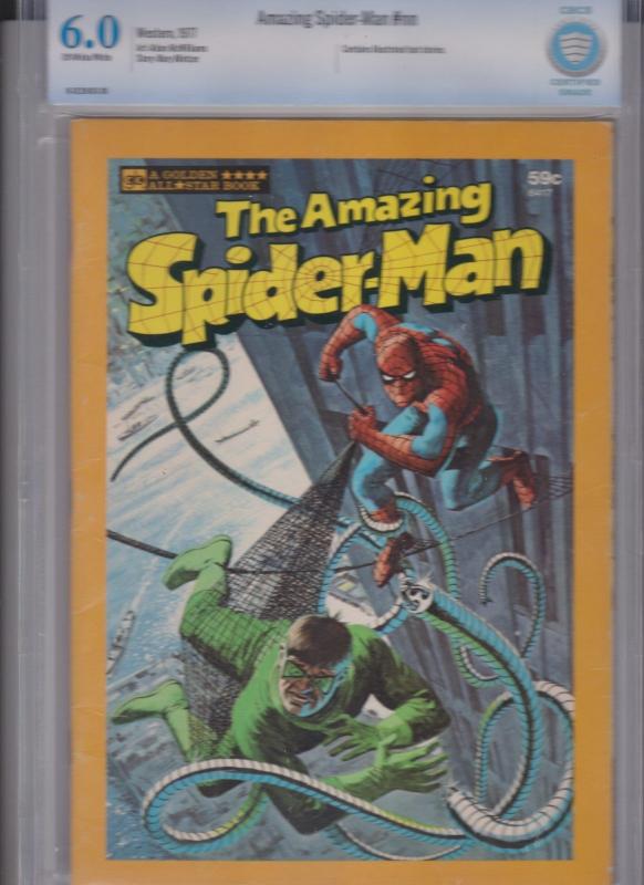 AMAZING SPIDER-MAN #NN-CBCS-6.0--OW/W-1977-WESTERN-ILLUSTRATED TEXT STORIES