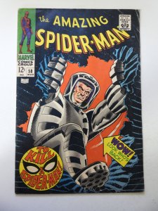 The Amazing Spider-Man #58 (1968) VG- Condition moisture stains, rusty staples