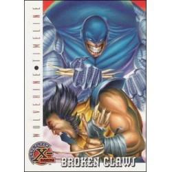 1996 Fleer X-Men BROKEN CLAWS #88