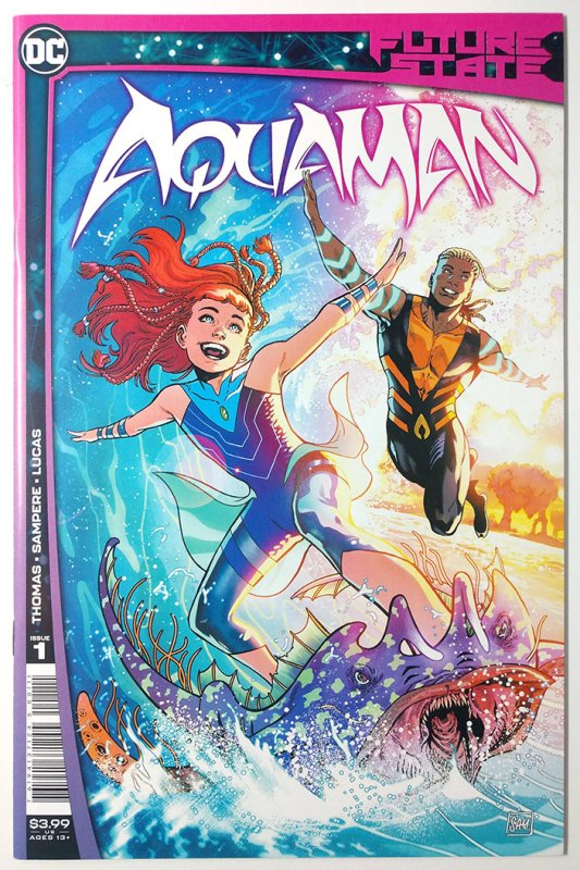 Future State: Aquaman #1 (9.4, 2021) 1st app of Andy Curry