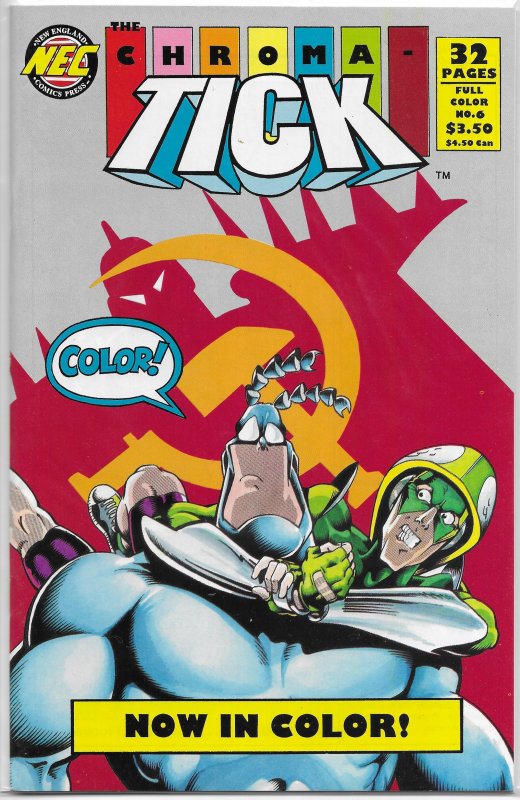 Chroma-Tick   # 6 FN (New England Comics) Edlund/Garcia