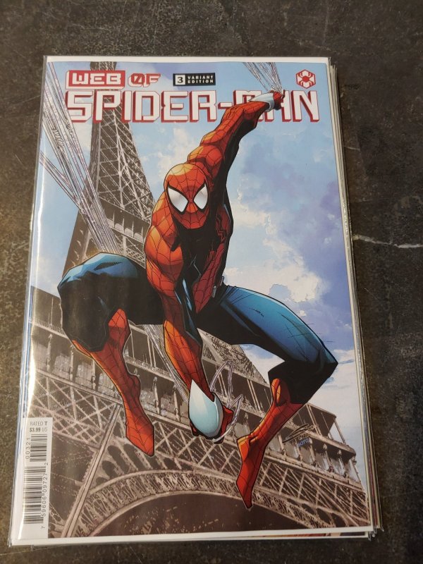 WEB OF SPIDER-MAN #3 (OF 5) SANDOVAL VARIANT MARVEL COMICS